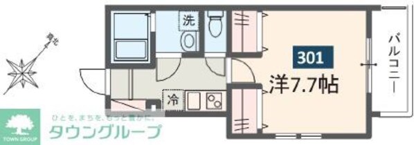 MELDIA新狭山IIの物件間取画像